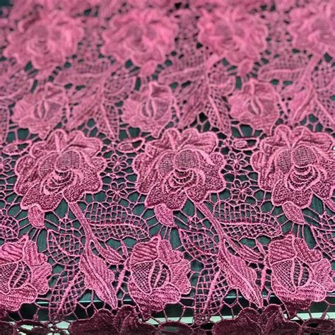 China High Quality Water Soluble Lace Fabric Manufacturers And