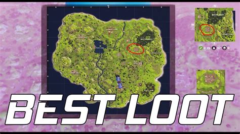 Fortnite Chest Locations Map Fortnite Game Down