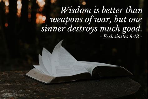 Bible Verses About War