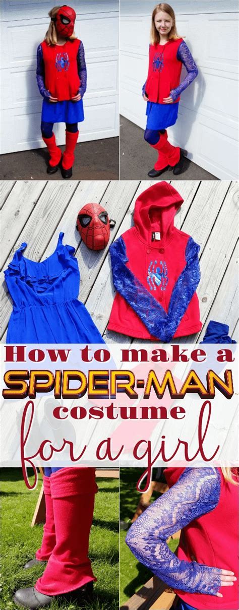 A spider is not a typical farm animal, but i had to include in this section in honor of charlotte's web. Spider-Man costume for girls | How to make a Spiderman costume | DIY | homemade | kids … (With ...