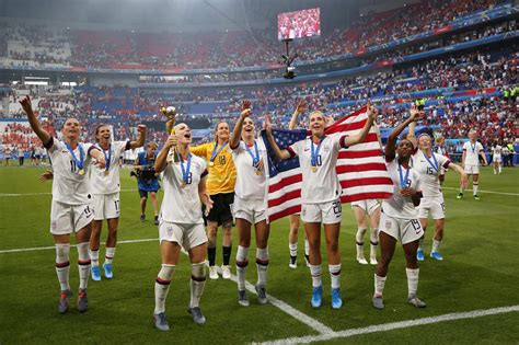 (national anthems aren't played before many olympic. The USWNT wins the World Cup, including four former UCLA ...