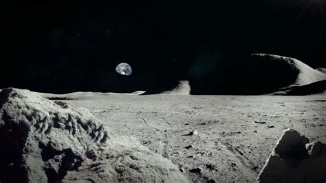 Lunar Landscape Moon Surface Motion Background 0020 Sbv 320894498