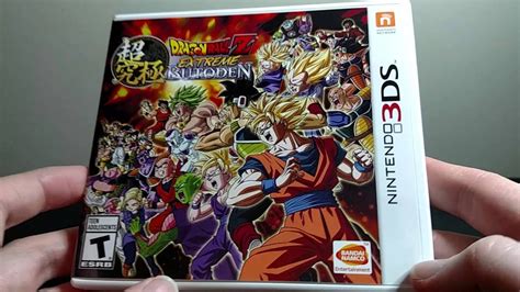 If you want to play the game on fullscreen, press alt + enter. Dragon Ball Z: Extreme Butoden (3DS) Unboxing - YouTube