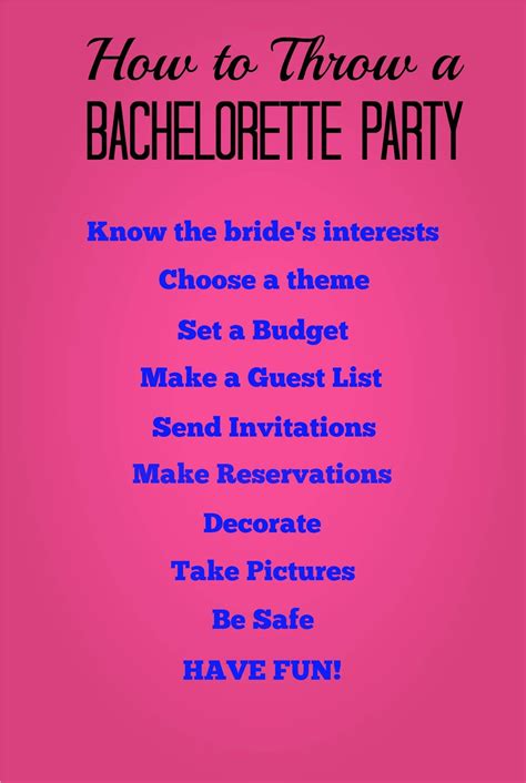 How To Throw A Bachelorette Party Vibrating Sex Toy Adult Games Guest List Discreet Hush