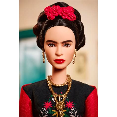 Frida Kahlo Barbie Doll Inspiring Women Series Perfectory Barbie Edition