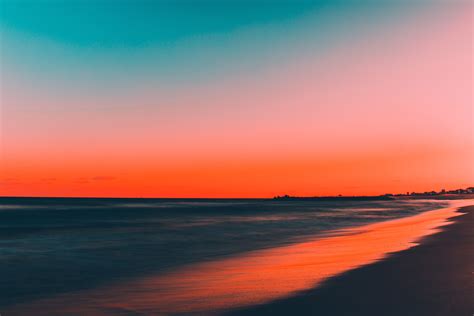 Beach Sunset 5k Hd Nature 4k Wallpapers Images