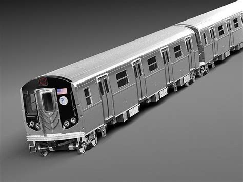 Nyc Subway R160 3d Model Cgtrader