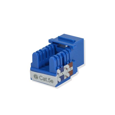 Maybe you would like to learn more about one of these? Cat5e Keystone Jack 110 Punch Down Network Ethernet RJ45 ...