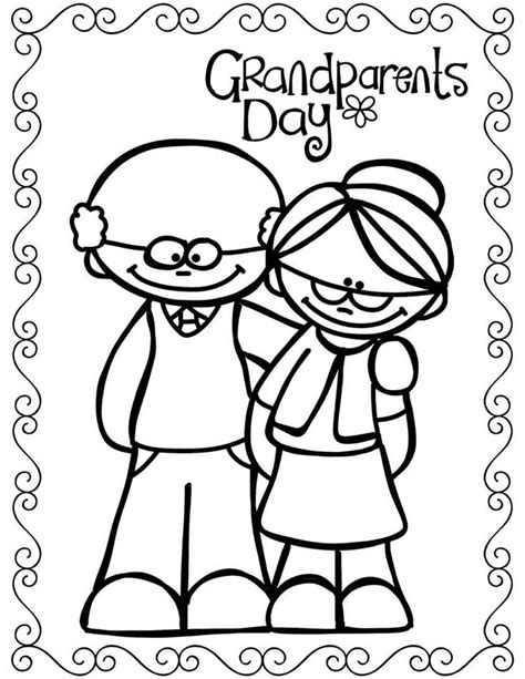 Birthday coloring pages are available for children of all ages on our website. Grandparents Day Printable Coloring Pages Coloring Book ...