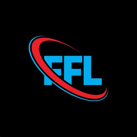 Logotipo De Ff Ffl Carta Diseño Del Logotipo De La Letra Ffl