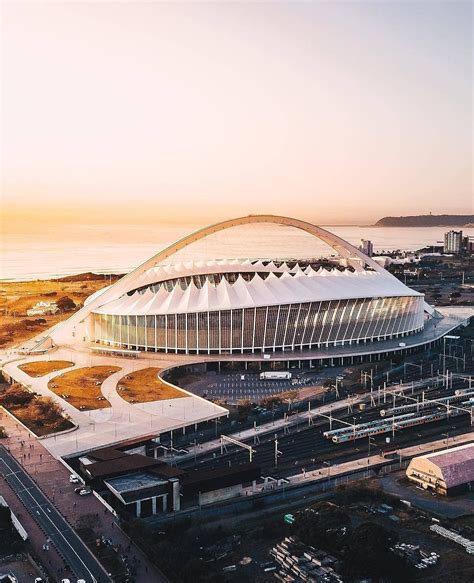 The Moses Mabhida Stadium Is A Stadium In Durban South Africa Named