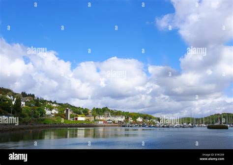 Tarbert Harbour And Heritage Village Which Lies On The Shores Of Loch