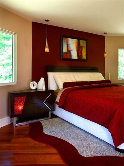 Is Red A Good Color For A Bedroom Wall Design Ideas