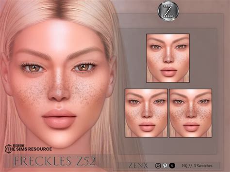 The Sims Resource Freckles Z17