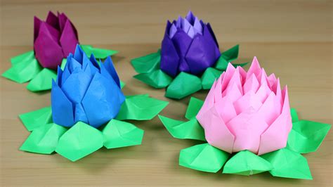 How To Fold An Origami Lotus Flower Kevin Hutson Skillshare