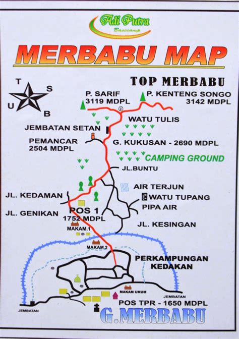 Jalur Pendakian Gunung Merbabu Homecare24