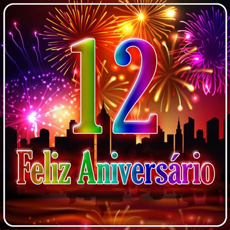 Feliz Aniversário 12 Anos Imagenssu