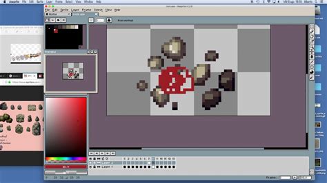 Pixel Art Time Lapse 143 Rock Explosion Animation For Video Games
