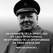 Winston Churchill | Frases motivadoras, Frases autoayuda, Frases de ...