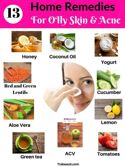 13 Diy Home Remedies For Oily Skin And Acne Really Effective Best