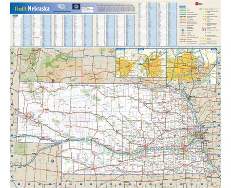 Maps Of Nebraska Collection Of Maps Of Nebraska State Usa Maps Of