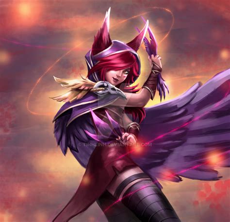 Cover Xayah Lol By Tinhlinh Pantheon League Of Legends Lol League