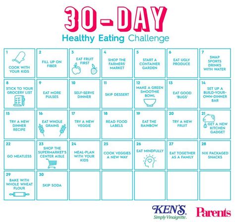 The 30 Day Healthy Eating Challenge Healthy Eating Challenge How To