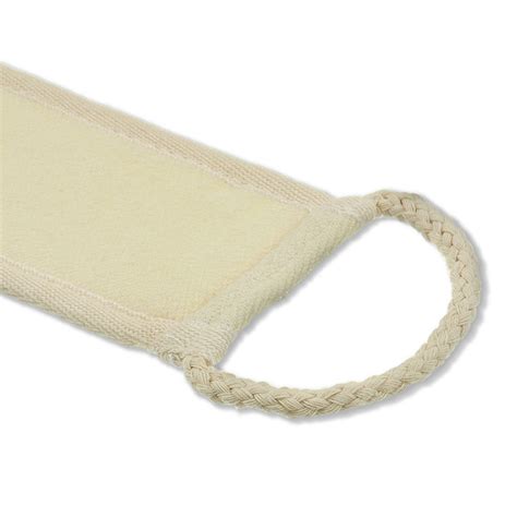 1pcs Wholsale Soft Exfoliating Loofah Back Strap Bath Shower Massage Spa Scrubber Sponge Body