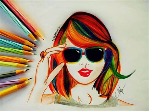 Colored Pencil Drawings Creative Drawing Ideas For Be