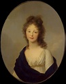 Portrait of Queen Luise of Prussia - Johann Friedrich August Tischbein ...