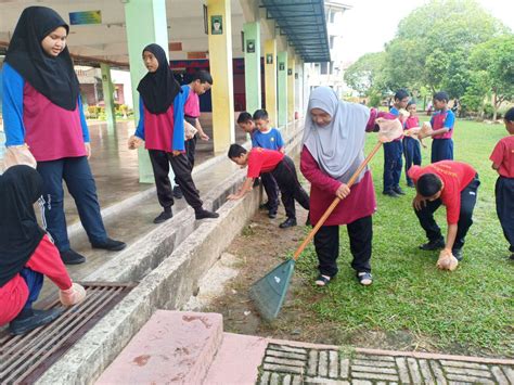 Gambar Aktiviti Gotong Royong Di Sekolah Lima Ayat Aktiviti Gotong