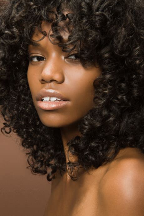 Curly Weave Hairstyles With Bangs