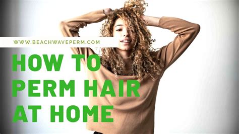 Do you have virgin hair, never been colored before? How to perm hair at home with household items - Best home ...