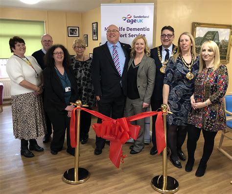 Grand Opening Of Age Uk Sunderlands Metcalfe Dementia Support Centre