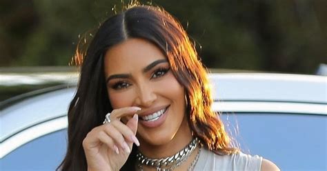 kim kardashian is all smiles as she glams up for business lunch amid divorce mirror online