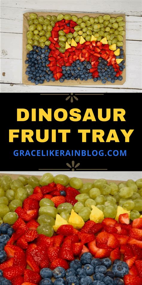 Dinosaur Fruit Tray Recipe Dinosaur Birthday Party Food Kids