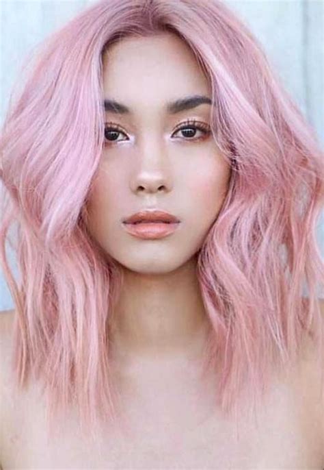 Cutest Shades Of Cotton Candy Pink Hair Colors With Beauty And Make Up