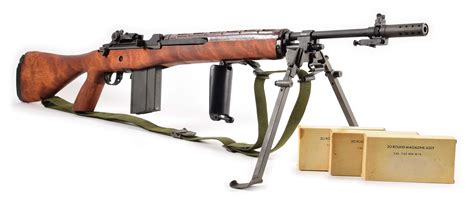 Lot Detail N Magnificent Unfired Springfield Armory M1a E2 Converted To M14 Machine Gun By