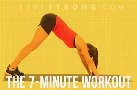 The 7 Minute Cardio Sculpting Workout Livestrongcom