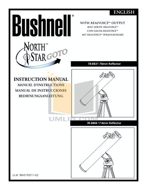 Bushnell 78 3650 Manual Ninjafasr