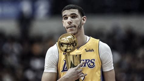 He spent two years playing. Lonzo Ball believes 'a championship' is realistic this year