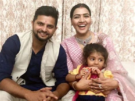 Suresh raina's life is filled with happiness after his adorable daughter gracia raina entered his life. Suresh Raina celebrates 32nd birthday with wife Priyanka ...