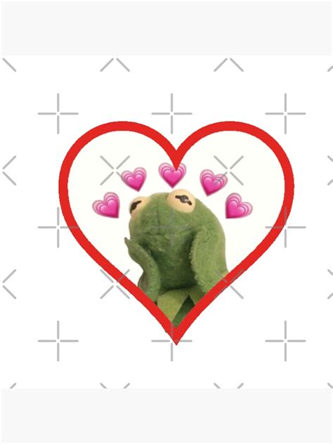 Tik Tok Kermit The Frog Meme Hearts