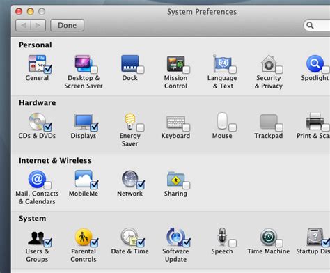 Change Mac Os X System Preferences Icons Mac Automation Software