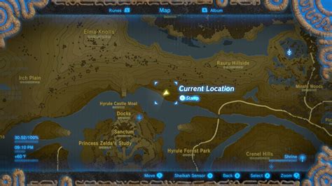 35 Breath Of The Wild Hyrule Castle Map Maps Database Source