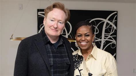 Michelle Obama Talks Anxiety Marriage And Parenting With Conan Obrien