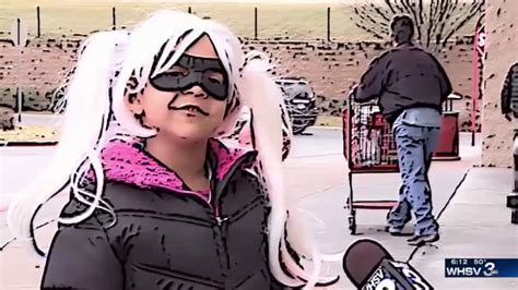 Year Old Girl Becomes Local Superhero By Making People Smile Youtube