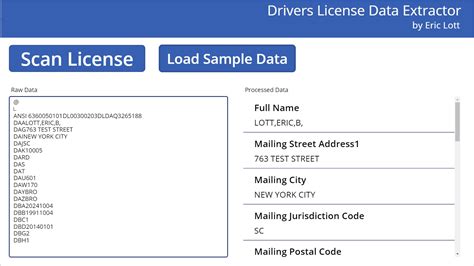Read Drivers License Barcode Falasmega