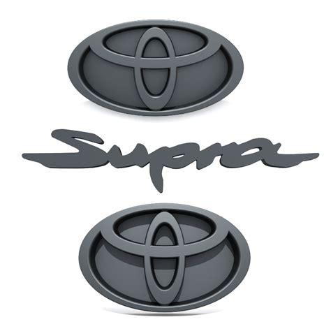 Rc Arlos Af A90e Emblems Set For Toyota Supra A90 Drifted