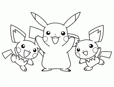 Desenhos Do Pikachu Para Colorir Atividades Educativas
